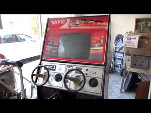 Repairing A 1976 Atari / Kee SPRINT 2 Racing Arcade Machine - Vintage Tech, Schematics part 1