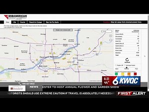 Power outages reported in Illinois, Iowa Quad Cities