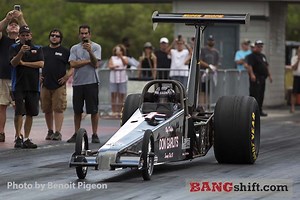 Don Garlits Runs 189mph In His Electric Dragster Swamp Rat