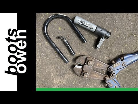Bolt cutters vs Kryptonite series 2 lock -- under 10 seconds!