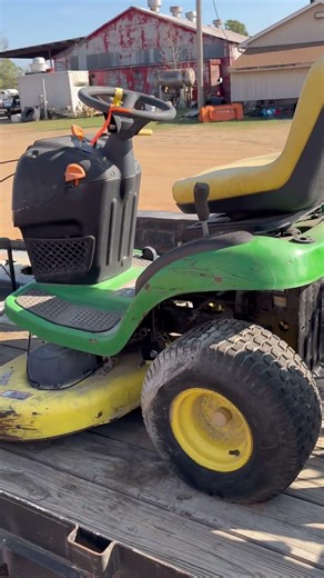 Auction pickup day. Farm equipment, mower, winch, tree puller. Great deals. #auction #auctions
