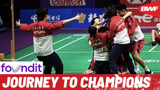 18K views · 258 reactions | An epic fortnight in  Chengdu with China's women's team coming out on top in the #UberCup.  #ThomasUberCupFinals #Chengdu2024 | Foundit Malaysia | BWF — Badminton World Federation | Facebook