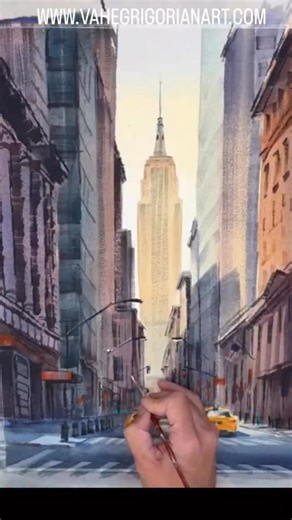 Vahe Grigorian | Paint with me 🎨 Easy watercolor anyone can follow — no stress, just flow. ✨ Want to paint LIVE with me on Zoom? 📩 Email... | Instagram