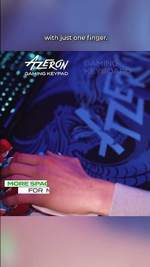 4 reasons to game with the AZERON KEYPAD instead of a keyboard
