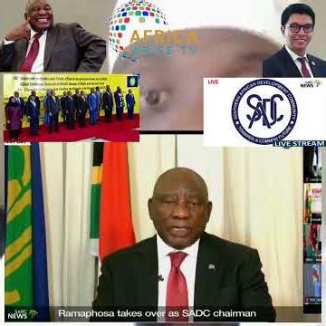 WATCH South Africa President take over Chairmanship of Southern Africa Development Community (SADC)