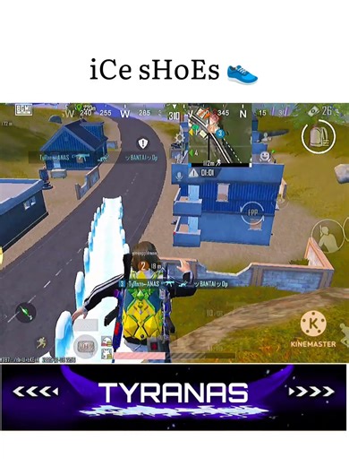 Ice shoes gone wrong ❌#trending #bgmi #gaming #shorts