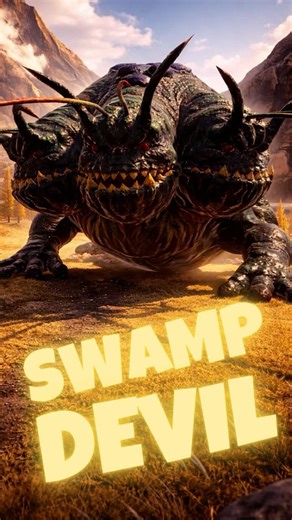 Introducing creatures from Ark Abyss Swamp Devil #arksurvivalevolved