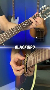 blackbird (the beatles) guitar tutorial #guitarlesson #acousticguitar #thebeatles | Guitar Coaching Online