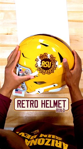 Helmet build without a trending audio 🎧 | Sun Devil Football