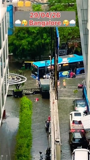 Heavy Rainfall in Bangalore 29/04/2026 😢🌧️🌧️ || #ytshorts