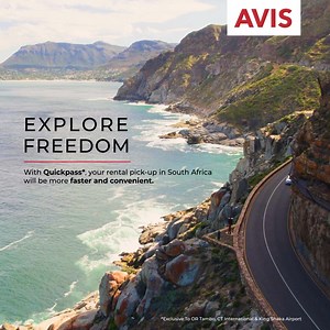 1K views · 6 comments | Escape the winter blues under sunkissed skies. Tick off your bucket list from nature to culture in one fell swoop. Dive into your freedom from gray. Skip the queues at major airports with Avis Quickpass when making your booking. Book now and explore South Africa’s endless summer … your way. | Avis Southern Africa | Facebook