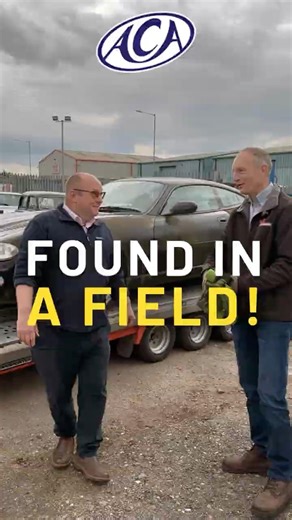 Found in a field! #angliacarauctions #classiccars #jaguarxk8