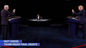 Trump and Biden clashed over COVID-19, health insurance and child separations during the final debate. But how much did they get right? NBC's Jane C. Timm separates fact from fiction. Watch NOW: nbcnews.com/NOW | NBC News NOW