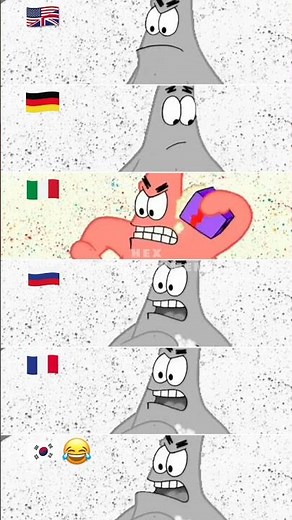 “WE ARE NOT CHICKEN!” in Multilanguage #spongebob