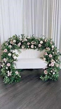 Diy - Pool Noodles Floral sofa