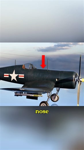Why Pilots Couldn’t See the Runway in This WWII Fighter. #shorts #viral #shorts #F4UCorsair