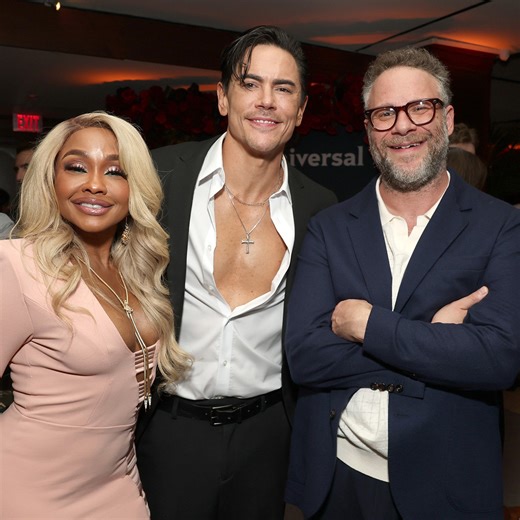 Emmys 2025: See Seth Rogen, Kristen Bell & More Attend Pre-Parties