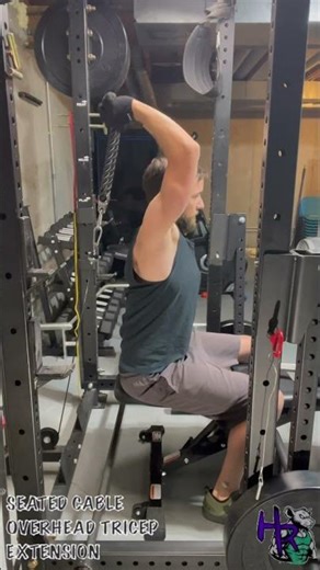 Seated Cable Tricep Extension 💪 Build Thicker Arms (Full How-To)