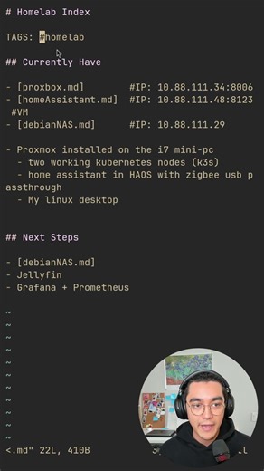 Forget Obsidian — Just Use Vim #coding #neovim #homelab #productivity #notetaking #obsidian