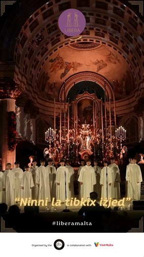🎶✨ A Christmas Moment to Remember ✨🎶 Watch and listen to the delightful surprise that awaited the audience at the very end of the Christmas concert, when the LIBERA boys’ choir performed the beloved Maltese carol “Ninni la tibkix iżjed” to perfection. 🎄🇲🇹 Relive this magical moment and watch the full Christmas concert on the Mosta Rotunda official YouTube channel here 👉 https://youtu.be/DzzMVDT5fV8?si=BhfYZonlfYeL3gEQ #MostaRotunda #LIBERA #TheGiftOfSong #ChristmasConcert #LiberaMalta #Ful
