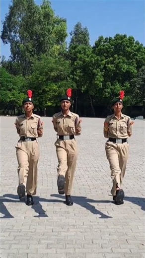 Ncc girls cadets baju lock hill dig march ##Shorts ##Army ##