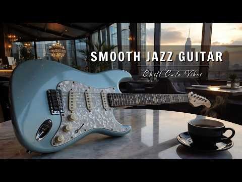 Cool Jazz Guitar Playlist | Smooth Cafe Vibes for Stress Relief and Focus