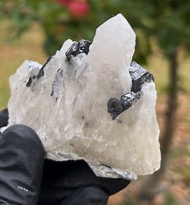 Raw Galena & Quartz Crystal Specimen | Natural Grounding Stone for Protection, Stability Mineral Collectors - Etsy