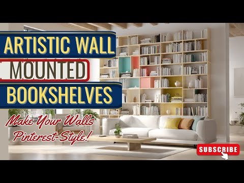 7 Artistic Wall Bookshelves 2025 | Pinterest-Worthy Designs | Furniture Sea