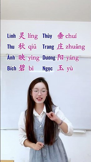 Tên tiếng Trung của bạn là gì thế? #hoctiengtrung #tiengtrungdeer