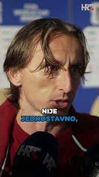 Modrić: Igrati za reprezentaciju nije jednostavno