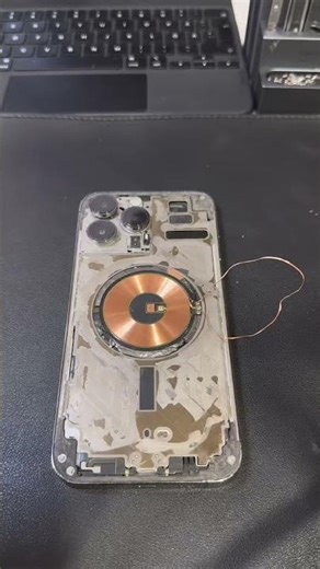 Réparation iPhone 14 pro max #asmr #iphone #satisfying
