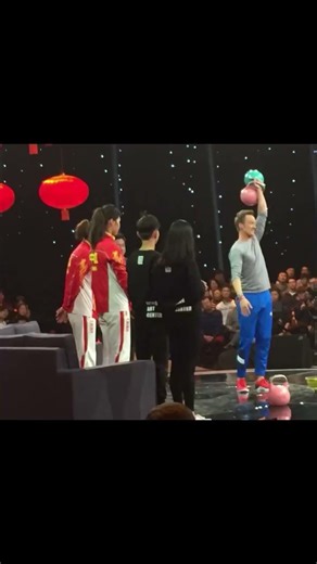 Nine years ago this week. A Chinese variety show. Thousands in the audience. Hair. Makeup.