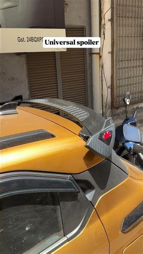 Universal Carbon Fiber Spoiler | Surat Car Modification Shop