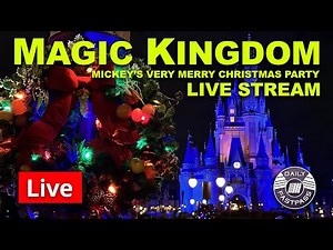 🔴 Live: Mickey's Very Merry Christmas Party at Magic Kingdom - Disney World Live Stream 11.21.2024