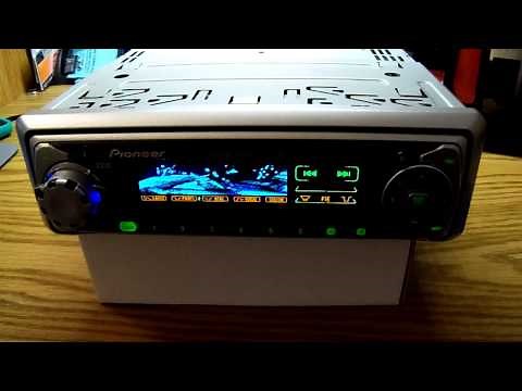 Old School head unit - Pioneer DEH-P8250 with animated display