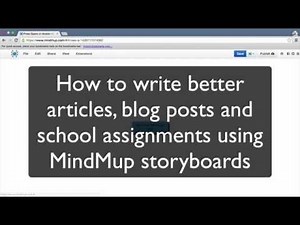MindMup Storyboards