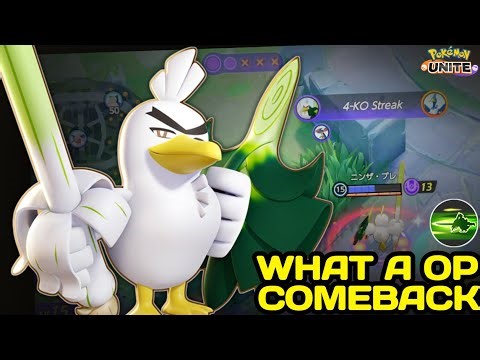 Comeback in just last 30 Seconds 😮 Pokemon Unite - NINZA PLAYS