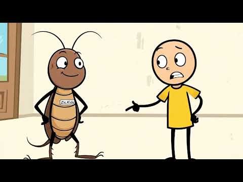 HUMAN vs COCKROACH WAR (FUNNY 2D)