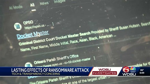 Four days after cyberattack, sheriff’s office DocketMaster still down