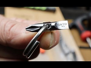 The Best EDC Screwdriver!?!? The GATO Tools Everyday Carry Bit: More powerful than it looks!