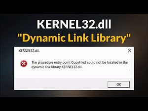 How To Fix Dynamic Link Library Kernel32 .dll Error in Windows 11/10/8 - 2026 - New