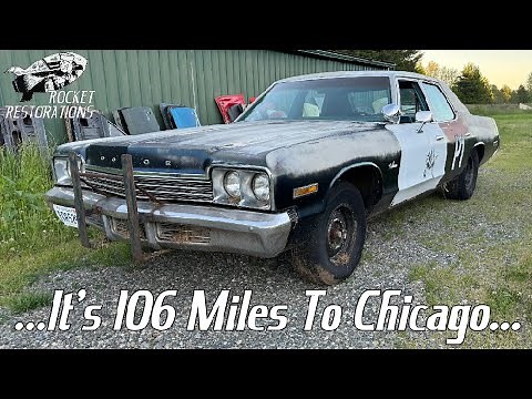 A Blues Brothers 1974 Dodge Monaco Police Coat Hiding A Real 440 HP Washington SP Cop Car!