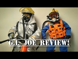 G.I. Joe 12 Inch Scale Crash Crew and Deep Sea Diver Classic Collection Action Figure Review