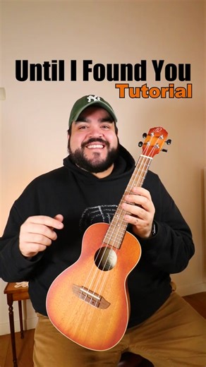 How to play ‘Until I Found You’ by Stephen Sanchez on Uke 🎸 #ukuleletutorial #ukulele #ukuleletiktok