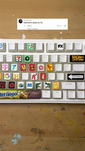 DIY Fortnite Logo Key Design Tutorial