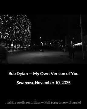 Bob Dylan and his band with a great performance of My Own Version of You. Swansea night two. 2025