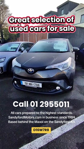 Used cars ready to go. Mint condition and prepared to the highest standards. SandyfordMotors.com #sandyfordmotors #usedcars #dublin #fyp #carsforsale