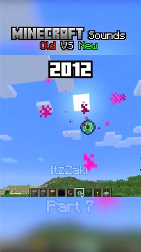 Minecraft Old vs New sounds PT. 7 #shorts #minecraft