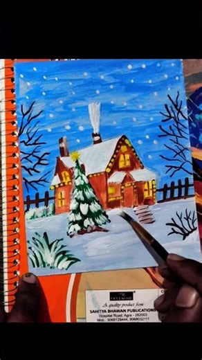 Scenery drawing for beginners #art #pencildrawing #painting #drawing #scenerydrawing