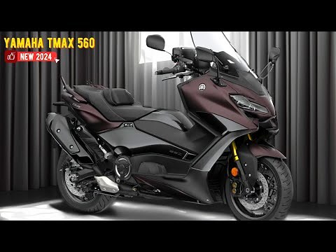 NEW 2024 YAMAHA TMAX 560 equipped with various advanced features with the most extreme performance